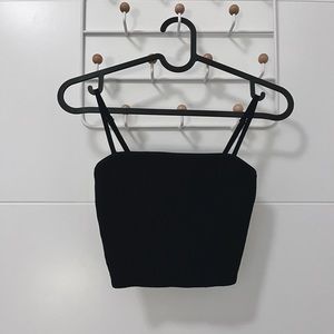 Aritzia Babaton Sculpt Knit Cami Cropped Tank